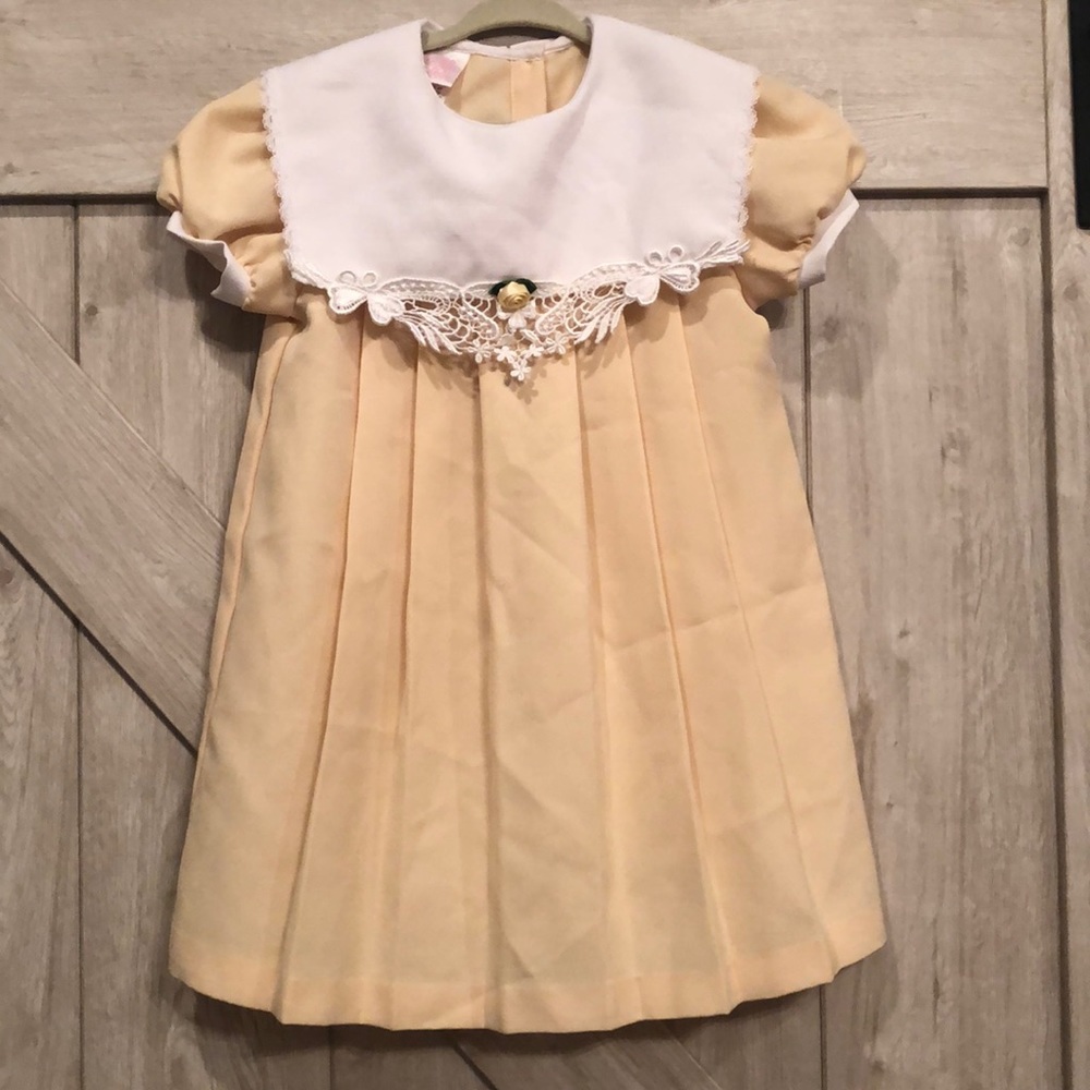 Yellow Vintage Dress size 4T